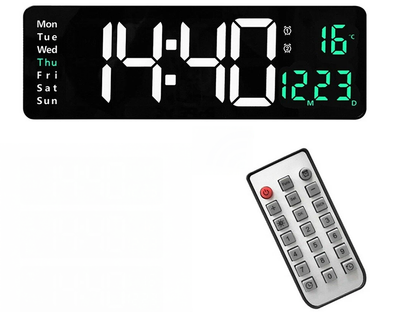 Digital Wall Clock 16 inch Large