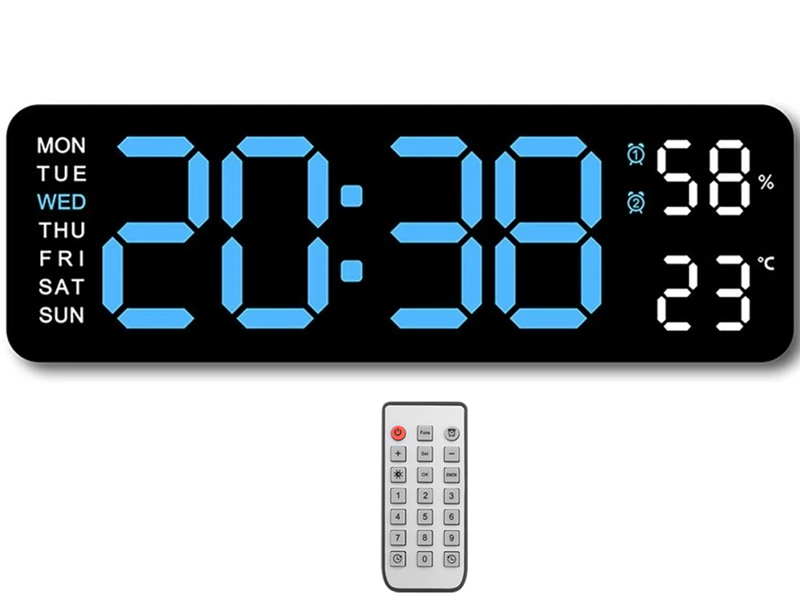 Digital Wall Clock 16 inch Large