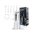 Water flosser cordless oral irrigator showing white body and compact design