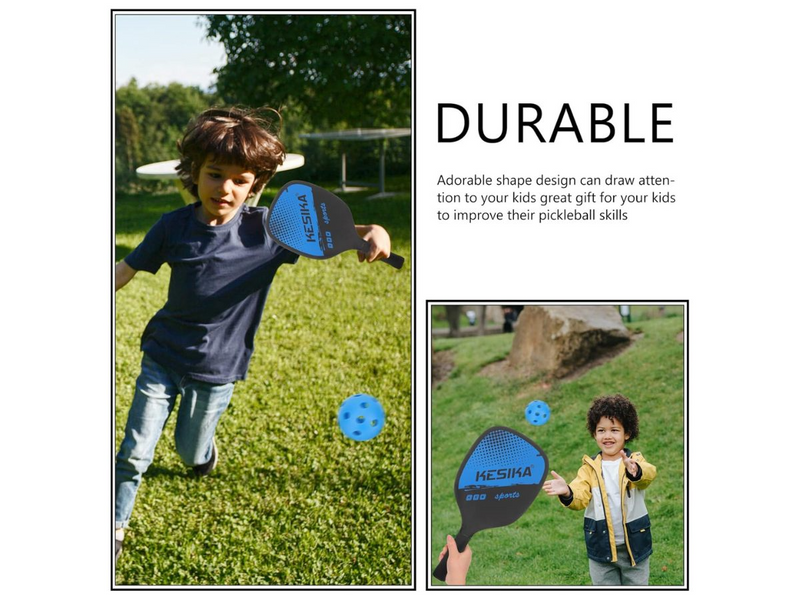 Pickleball Set with 4 Aerodynamic Balls