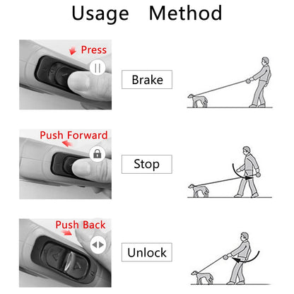 Retractable Dog Leash Tape 8M