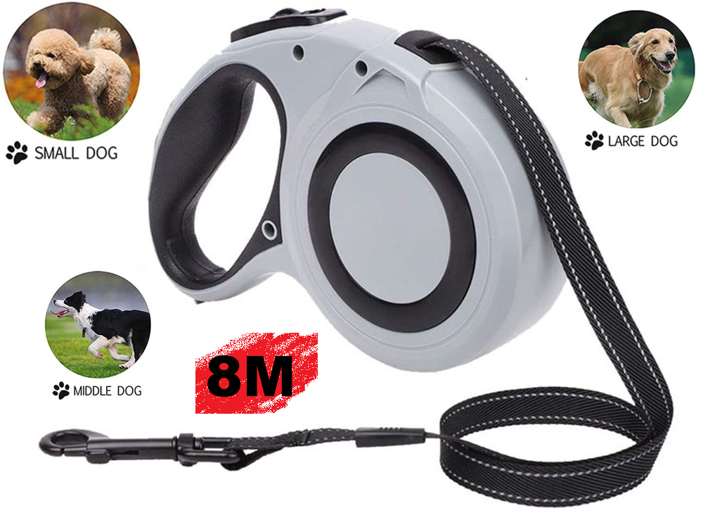 Retractable Dog Leash Tape 8M