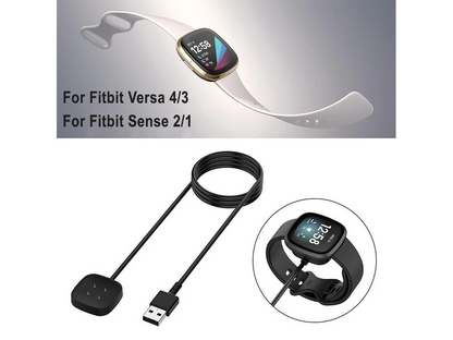 Charging Cable for Fitbit Sense 1/2 & Fitbit Versa 3/4