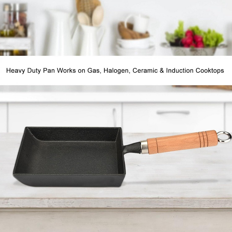 Cast Iron Frying Pan Square