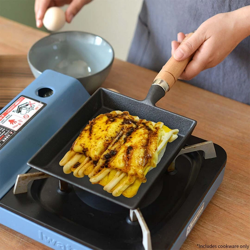 Cast Iron Frying Pan Square