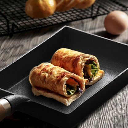 Cast Iron Frying Pan Square