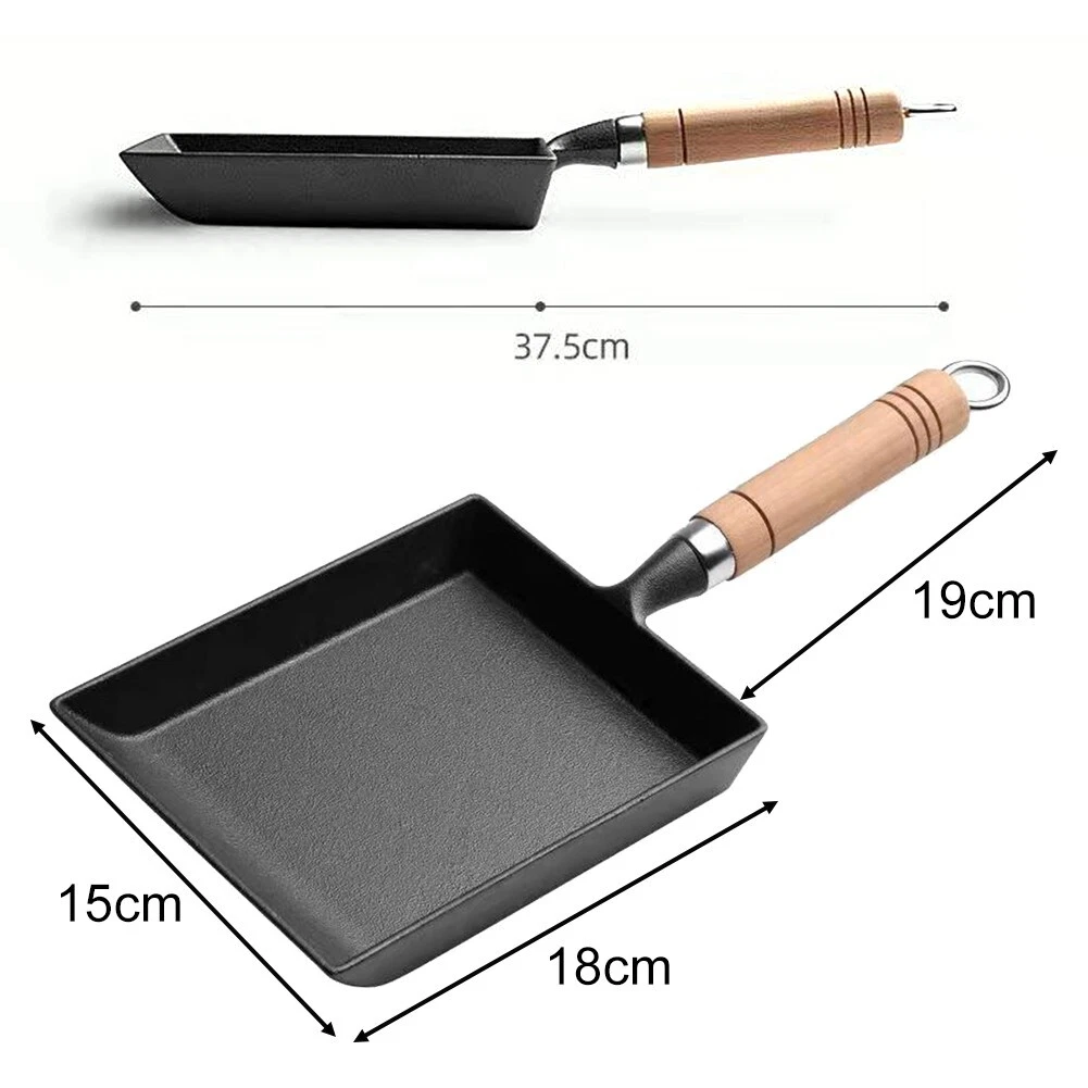 Cast Iron Frying Pan Square