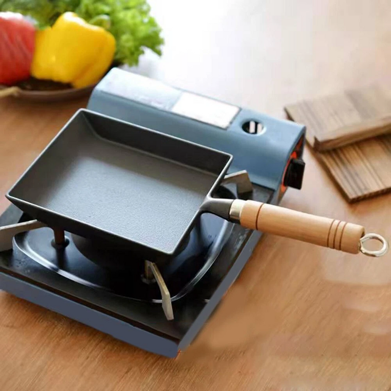 Cast Iron Frying Pan Square