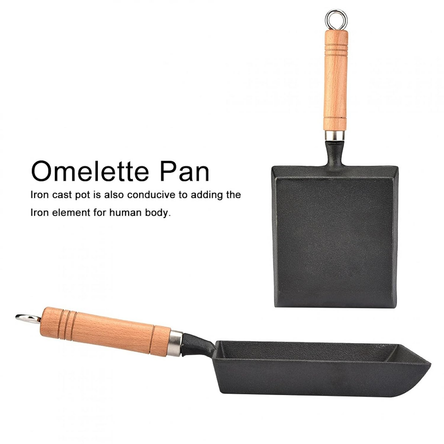 Cast Iron Frying Pan Square