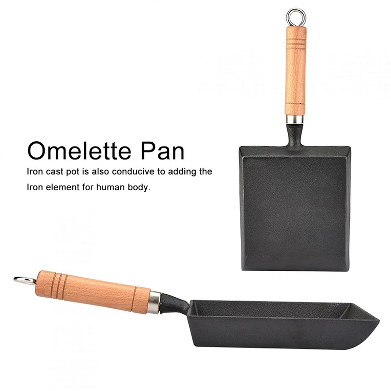 Cast Iron Frying Pan Square