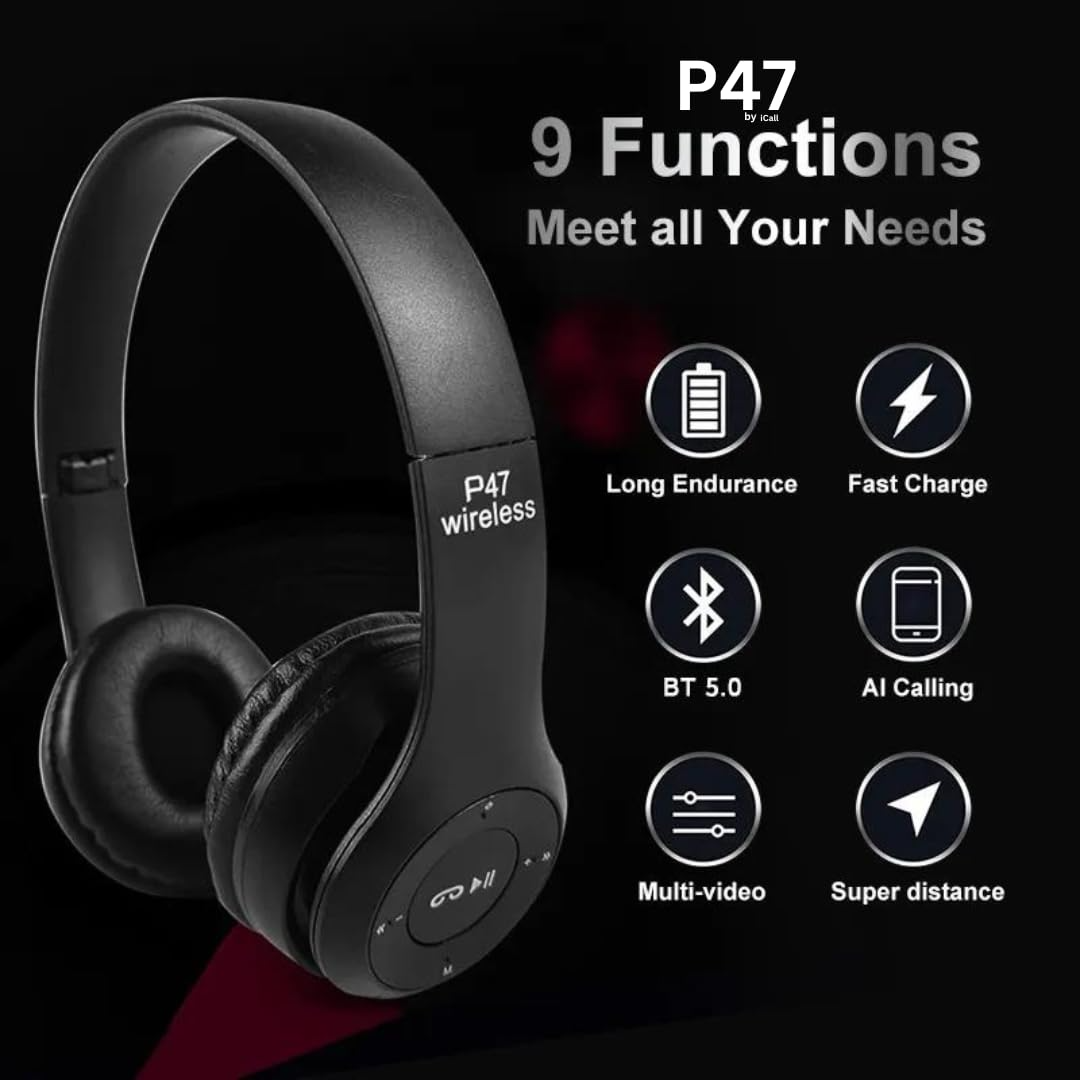 Wireless Bluetooth Headset