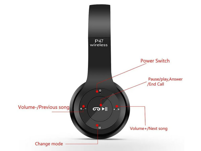 Wireless Bluetooth Headset