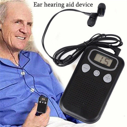 Ear hearing aids device worn behind the ear for daily use