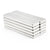 Bar magnets set showing 10 strong neodymium rectangular magnets