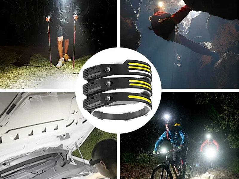 LED Head Torch Headlight Headlamp