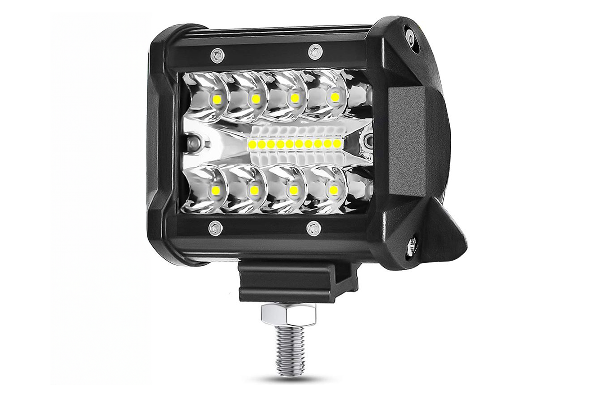 Side angle of LED Spot Light Bar work light aluminium housing