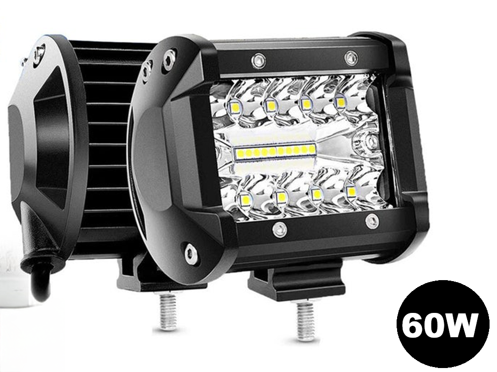 LED Spot Light Bar work light installed on off-road vehicle