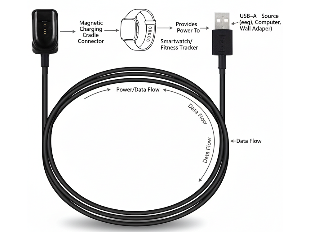Charger Cable for Plantronics Voyager Legend
