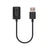 Charger cable for Plantronics Voyager Legend showing pure copper wire detail