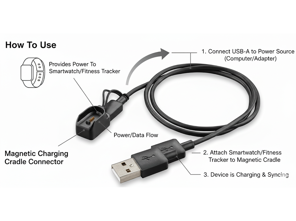 Charger Cable for Plantronics Voyager Legend