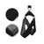 Neck stretcher cervical in black showing adjustable strap