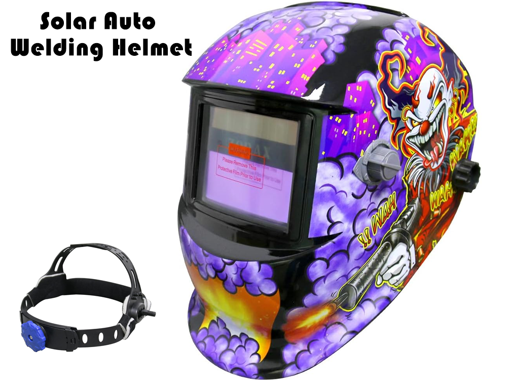 Welding Helmet Solar Auto Darkening Solar & Battery