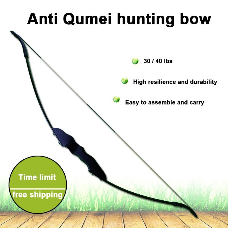Archery hunting bow with mounting screws included in kit
