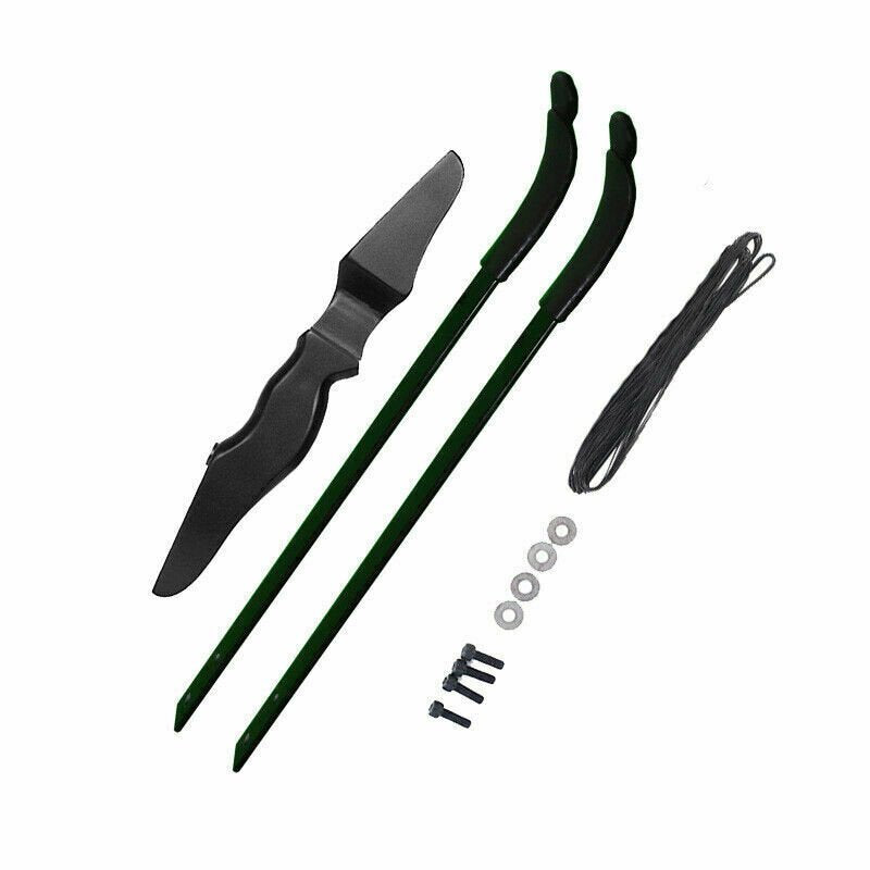Archery hunting bow showing pull force adjustment area