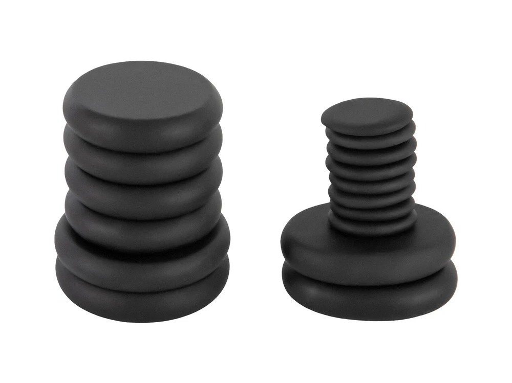 Hot stones massage set showing temperature control on warmer