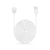 Power Cable for Arlo in white showing full 5M length