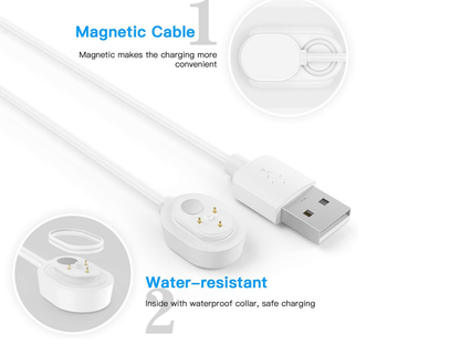 Power Cable for Arlo running through door gap securely