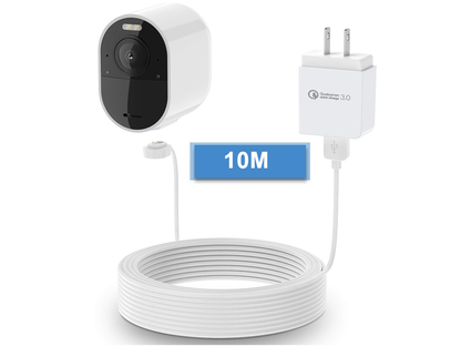 Power Cable for Arlo flexible design for tight spaces