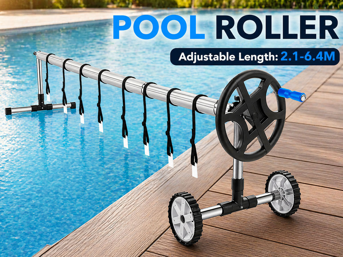 Swimming Pool Cover reel for cover 21 Ft (6.4 M)