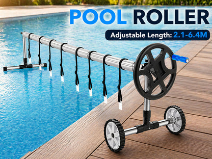 Swimming Pool Cover reel for cover 21 Ft (6.4 M)