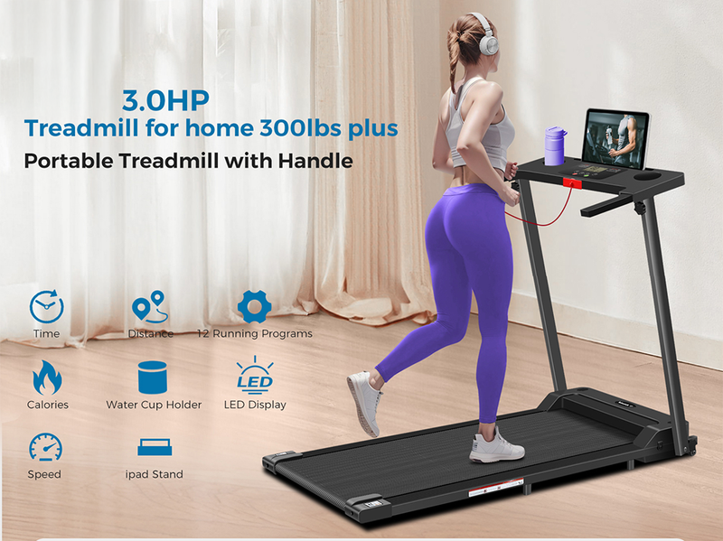 Treadmill Walking Foldable Treadmill