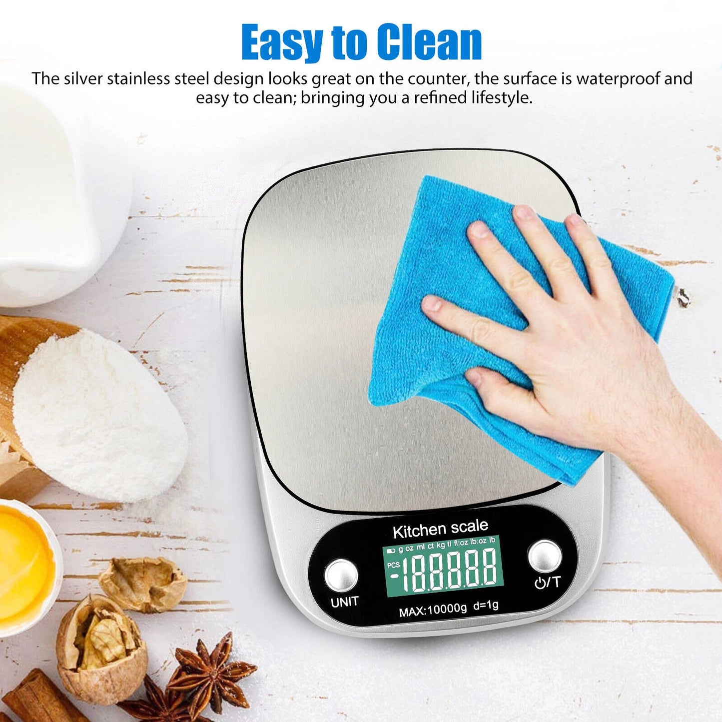 Digital Kitchen Scales 1g/10kg