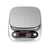 Digital kitchen scales 1g 10kg showing silver stainless steel surface
