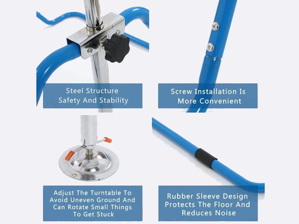 Gymnastic training bar with installation accessories included