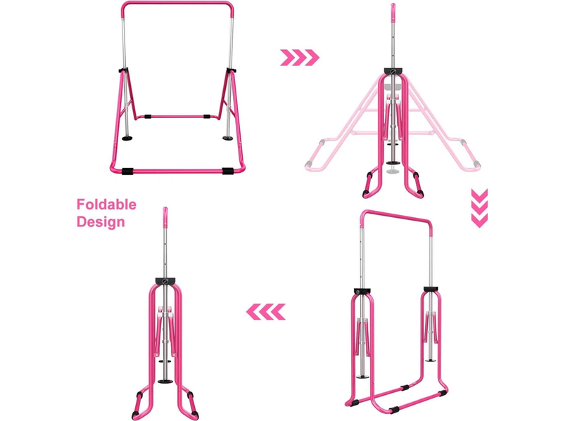 Kids Gymnastic Bar Horizontal High Bar For Home Gym Training