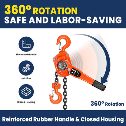 Chain Hoist Lever Block Chain Hoist 2 Ton 3 m Lifter