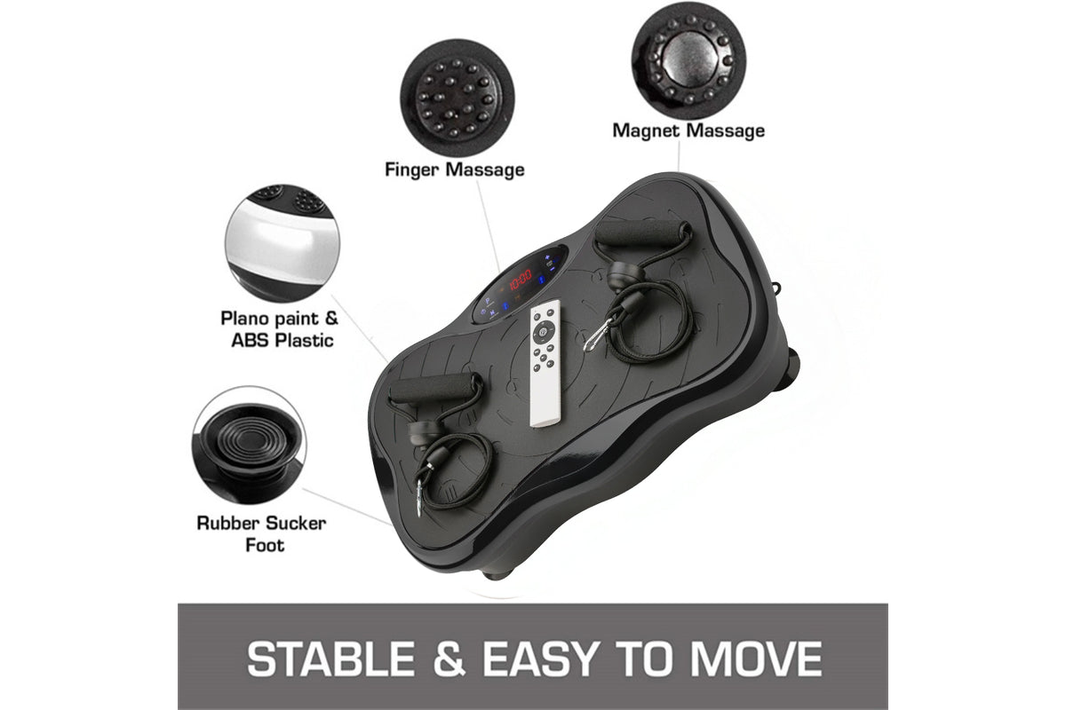 Remote control for vibration plate with simple buttons