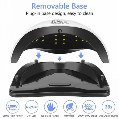 120W LED Light UV Nail Dryer Fast Drying GEL Nail Dryer