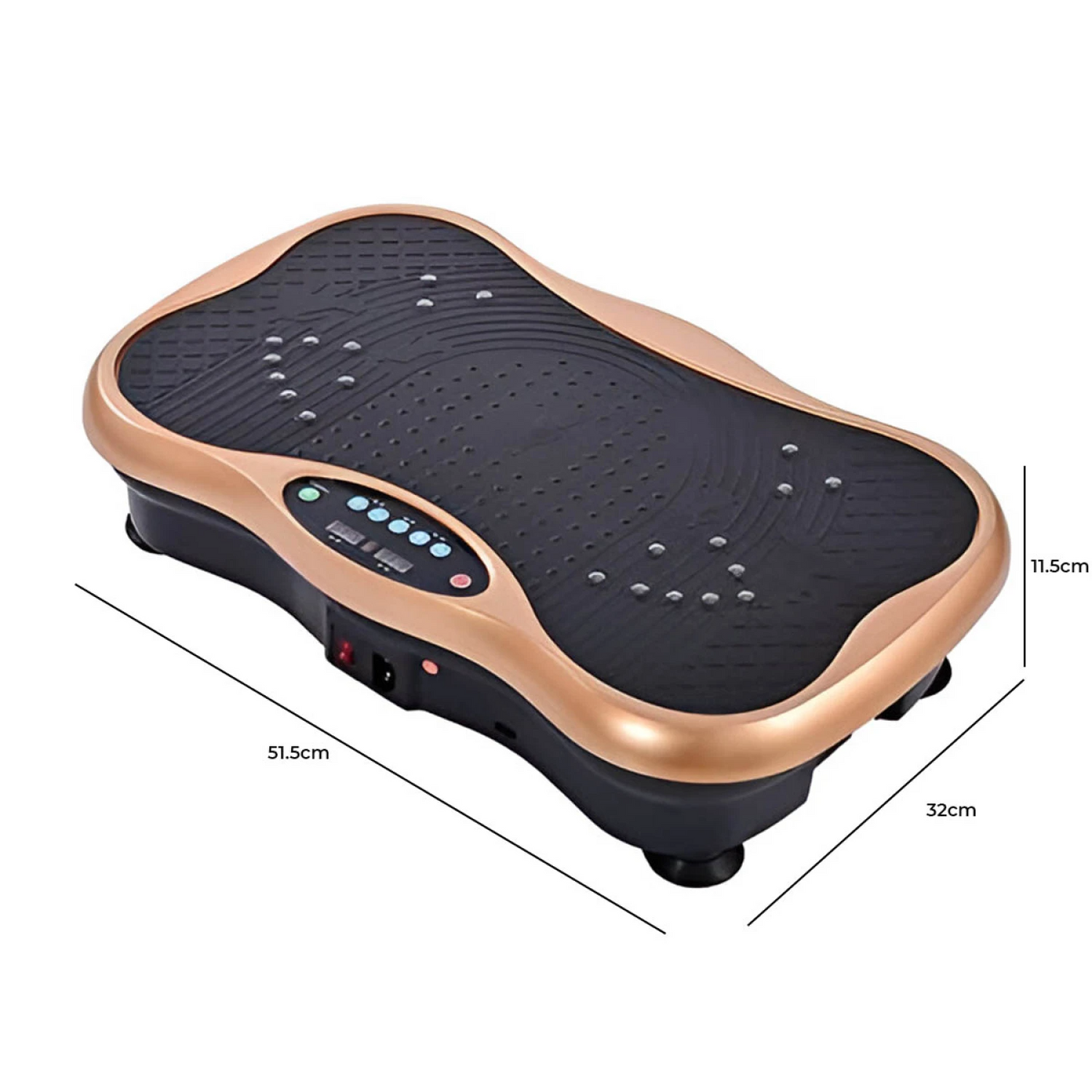 Vibration Plate Lymphatic Drainage Machine with power cord and accessories