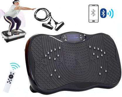 Vibration Plate Exercise Machine display panel with speed settings