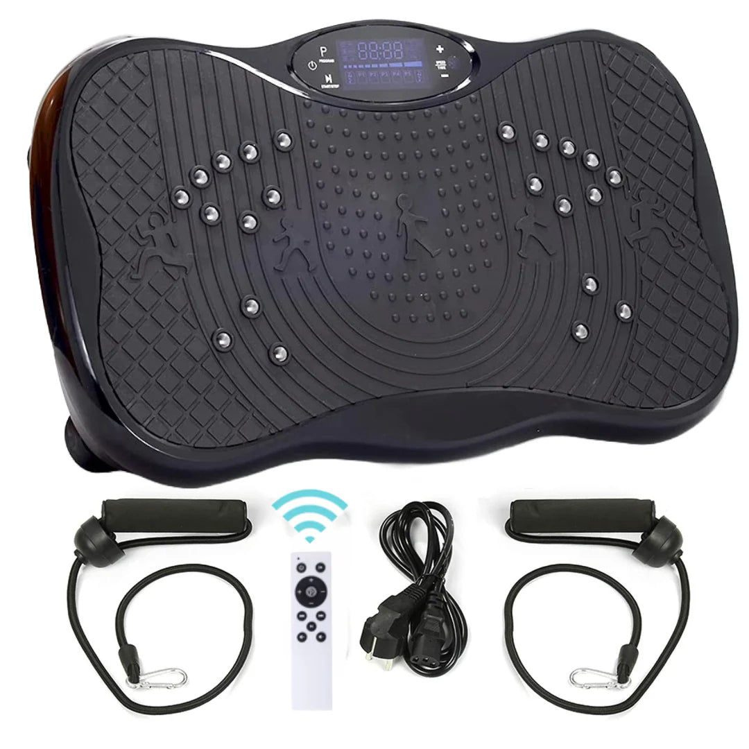 Vibration Plate Exercise Machine power cord and user manual included