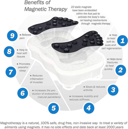 Vibration Plate Exercise Machine power cord and user manual included