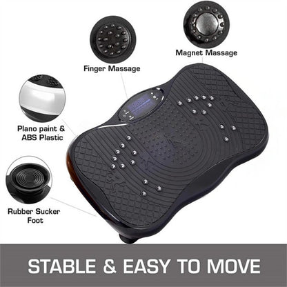Compact Vibration Plate Exercise Machine fitting under furniture
