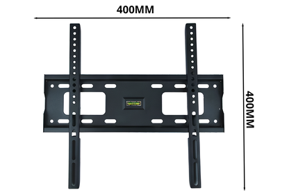 Side view of TV wall mount bracket with space-saving design