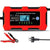 Car battery charger 12V 6A front view showing LCD display