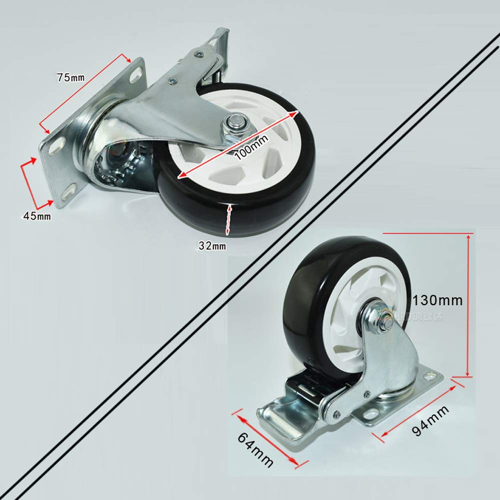 Castor Trolley Wheels